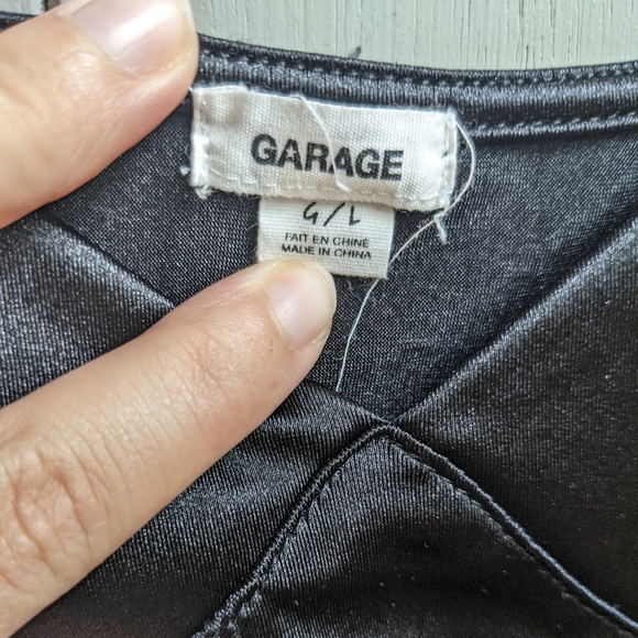 Garage Black Bodysuit - Picture 2 of 8